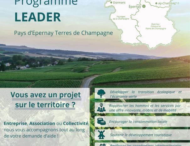 Affiche LEADER 2023-2027