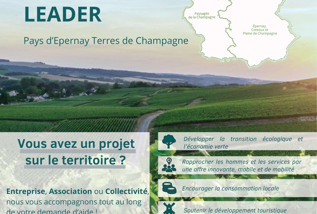 Affiche LEADER 2023-2027